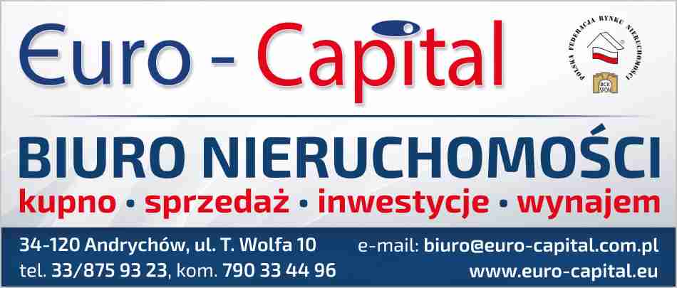 EURO-CAPITAL Edyta Szymańska - doradztwo finansowe ANDRYCHÓW biuro nieruchomości ANDRYCHÓW